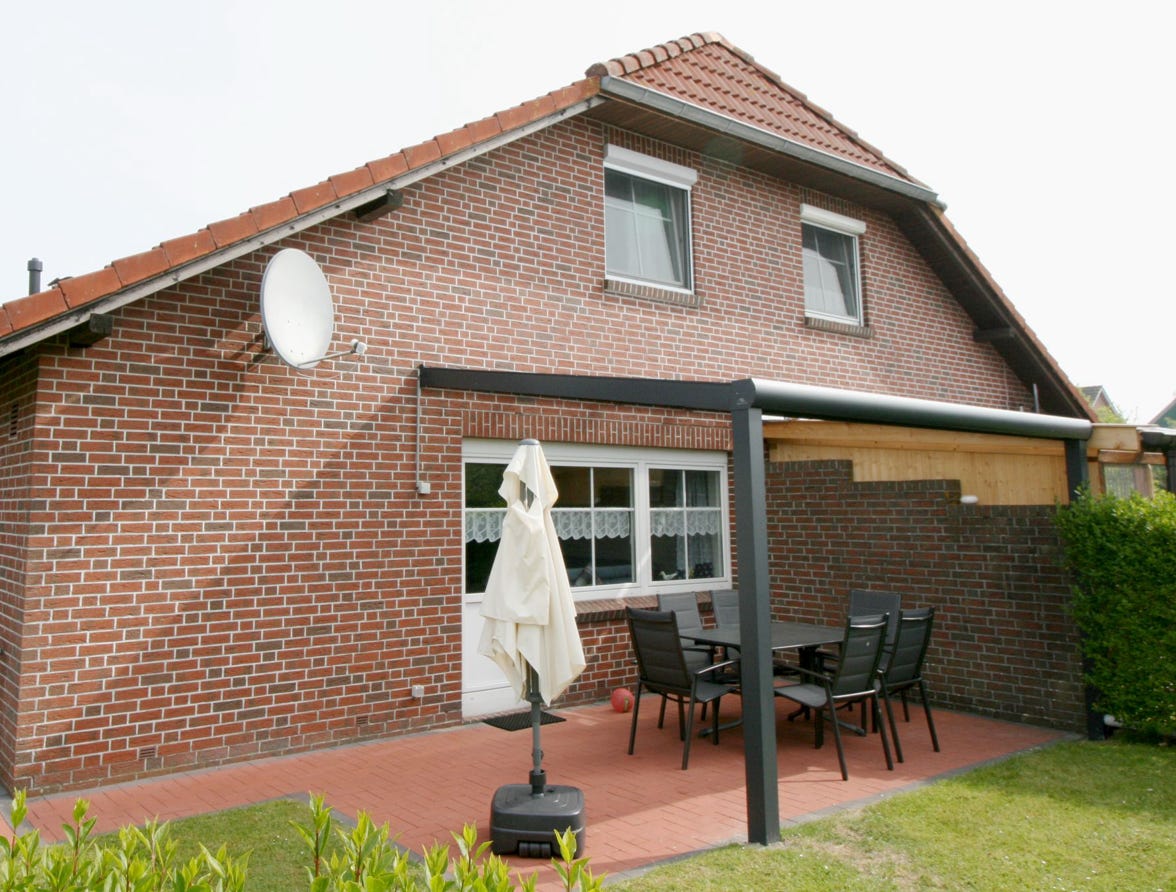 Seitenansicht Ferienhaus